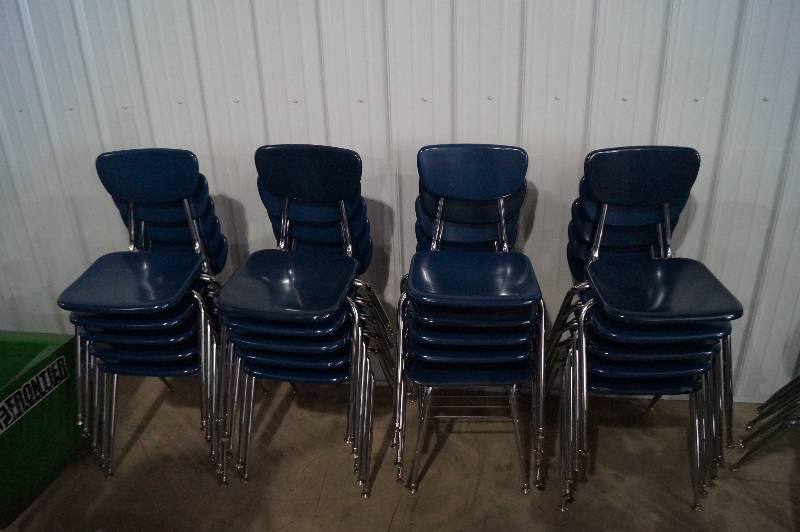 Large Lot Stackable School Chairs