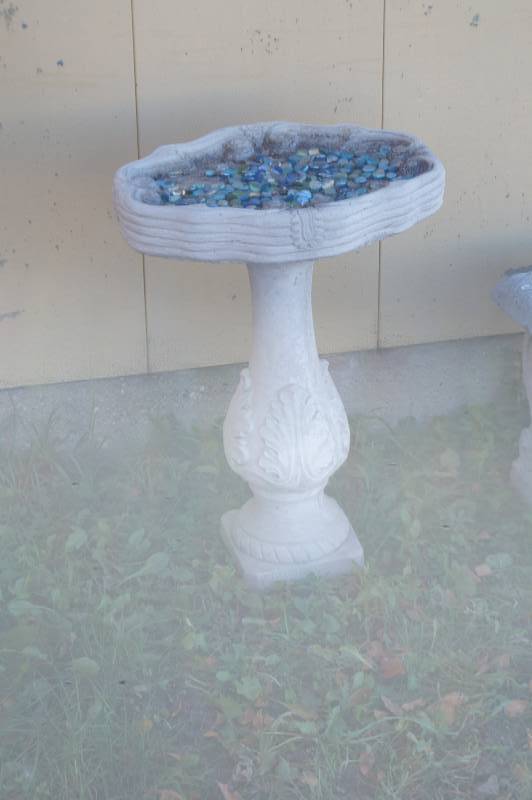 Concrete Bird Bath