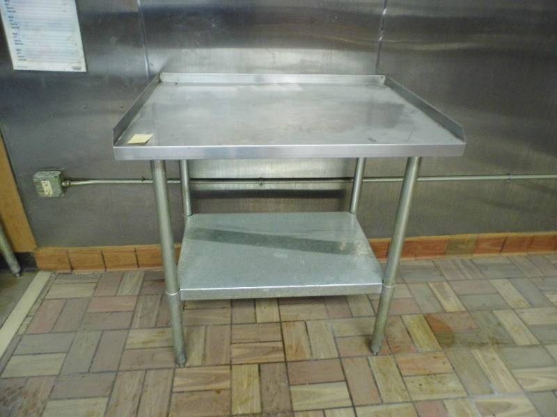 lot 11 image: Stainless Steel Table