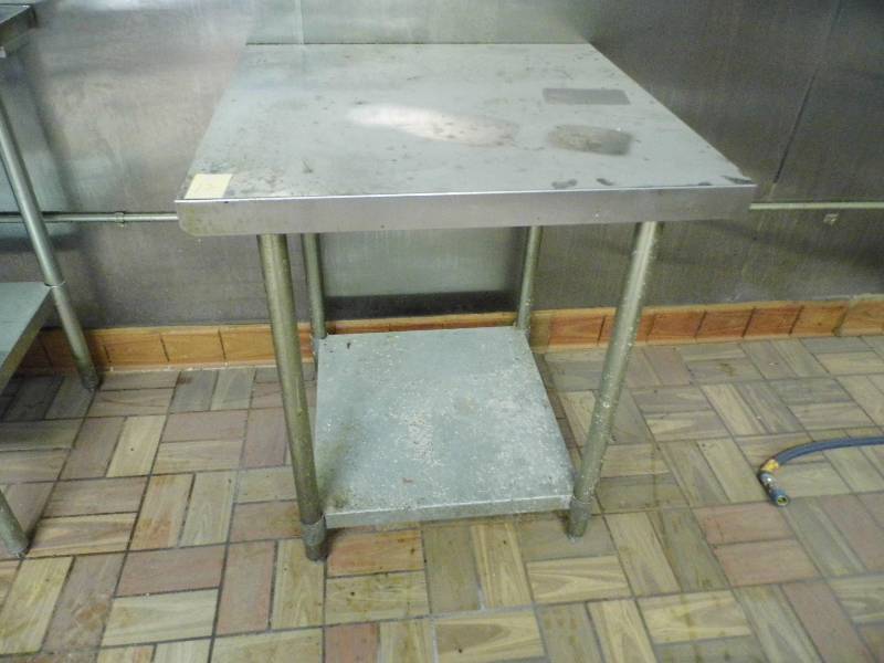 lot 12 image: Stainless Steel Table