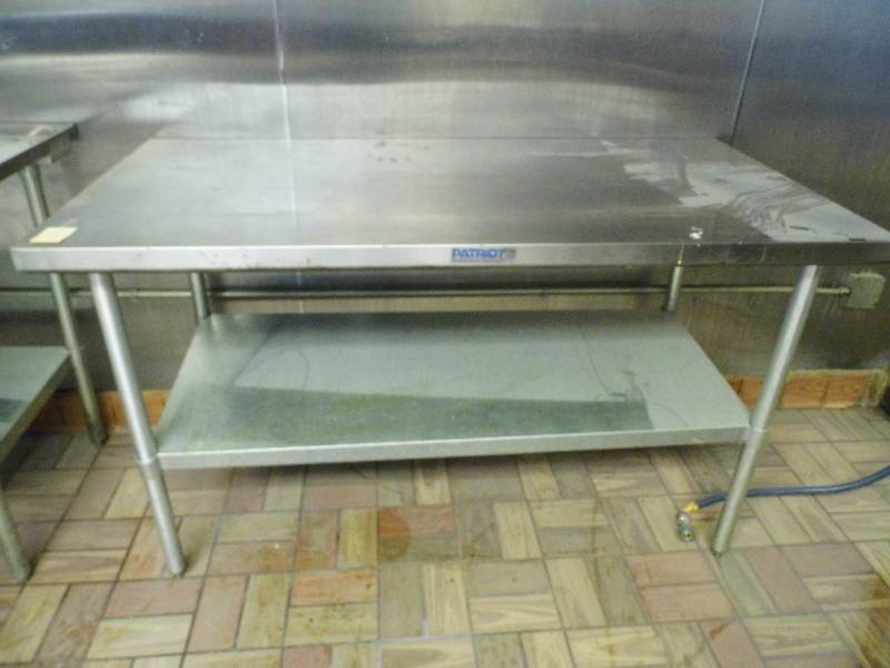 lot 13 image: Stainless Steel Table
