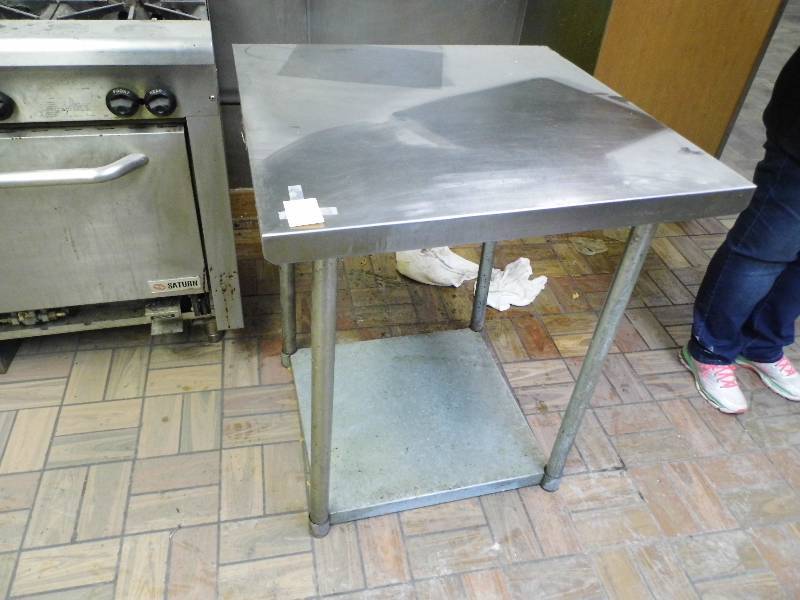 lot 17 image: Stainless Steel Table
