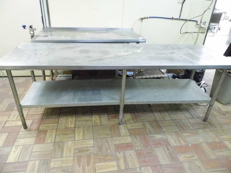 lot 39 image: Stainless Steel Table