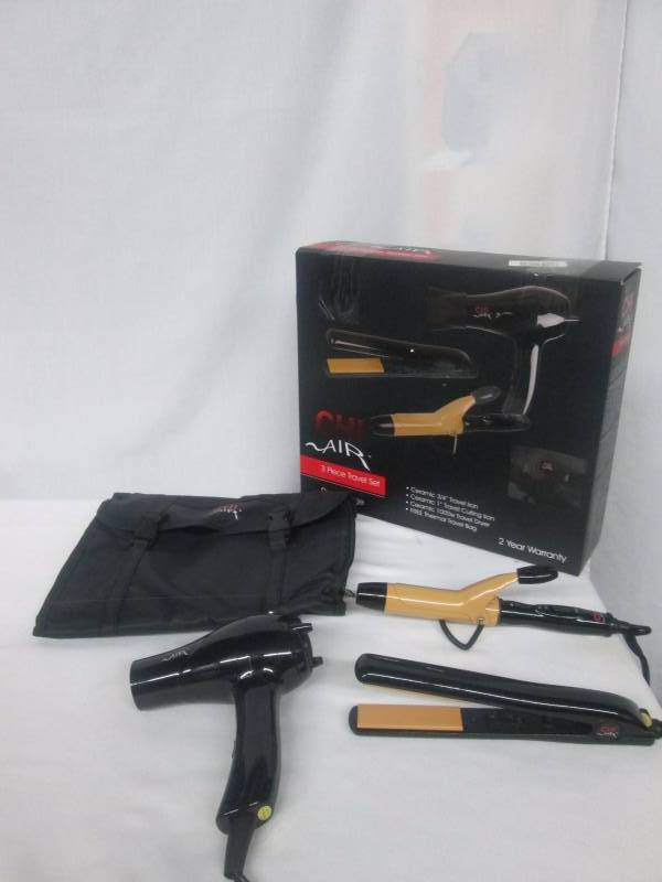 lot 38 image: CHI Air 3-pc. Travel Set