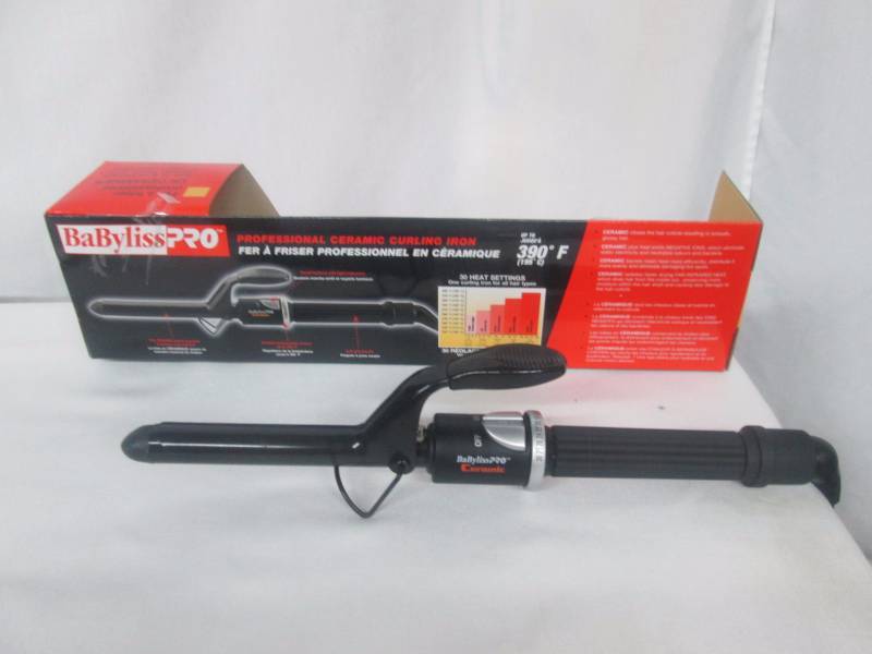 lot 37 image: Babyliss PRO Ceramic Curling Iron