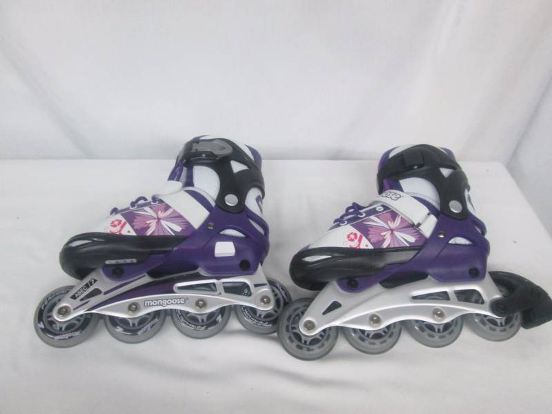 lot 51 image: Mongoose Adjustable Inline Skates - Girls Small