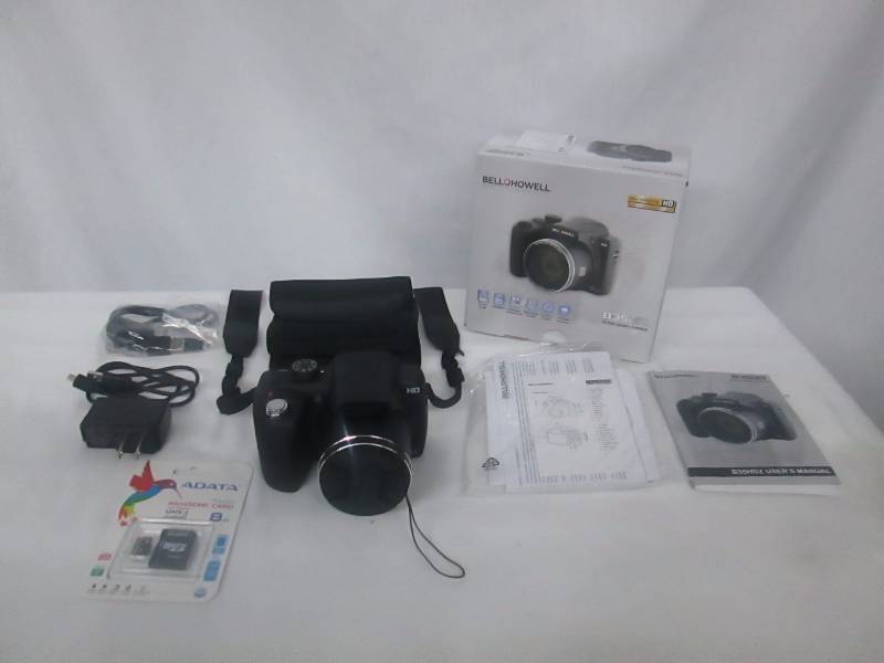 lot 6 image: Bell  Howell 20MP HD 35x Optical Zoom Digital Bridge Camera