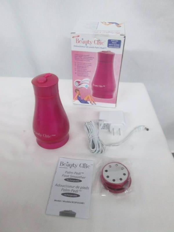lot 63 image: Beauty Chic Rechargeable Pedicure Kit