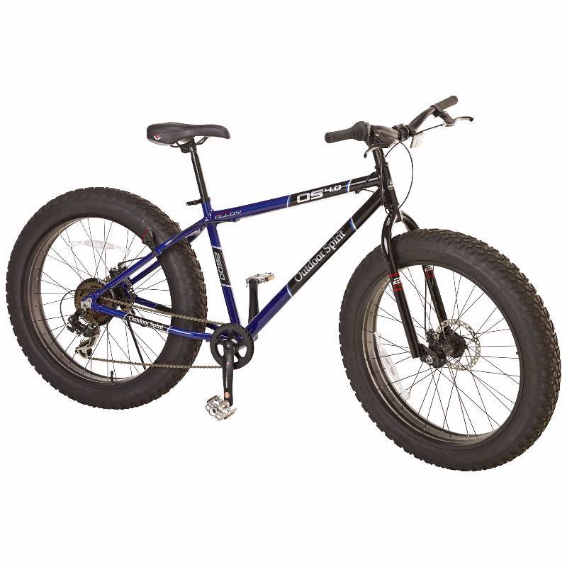 lot 2 image: Outdoor Spirit Unisex 26 7-Speed Fat-Tire Bike