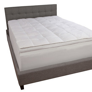 lot 4 image: Sealy 5 Memory Foam, Down and Feather Top - Cali. King
