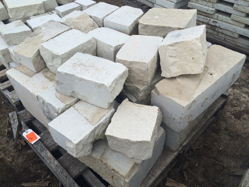 lot 10 image: Pavers, Decretive Stone, Block   12 x 8 x 6.5  some random sizes