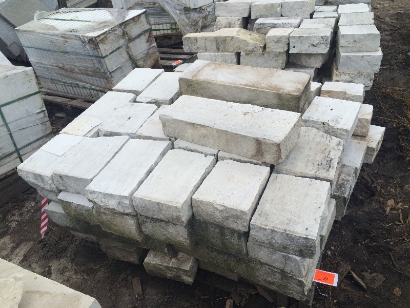 lot 11 image: Pavers, Decretive Stone, Block   13 x 8 x 4  some random sizes