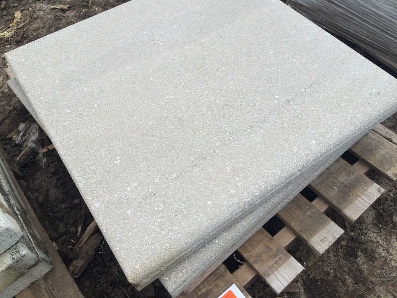 lot 21 image: Pavers, Decretive Stone, Block   30 x 30 x 2    lot of 5