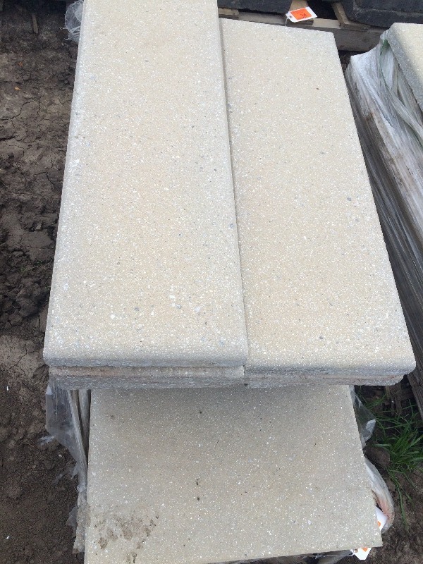lot 30 image: Pavers, Decretive Stone, Block   36 x 12 x 2  some random sizes   Lot of approx. 35