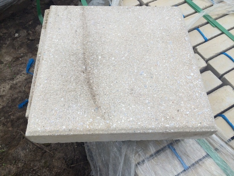 lot 33 image: Pavers, Decretive Stone, Block   12 x 12 x 2   lot of approx. 34