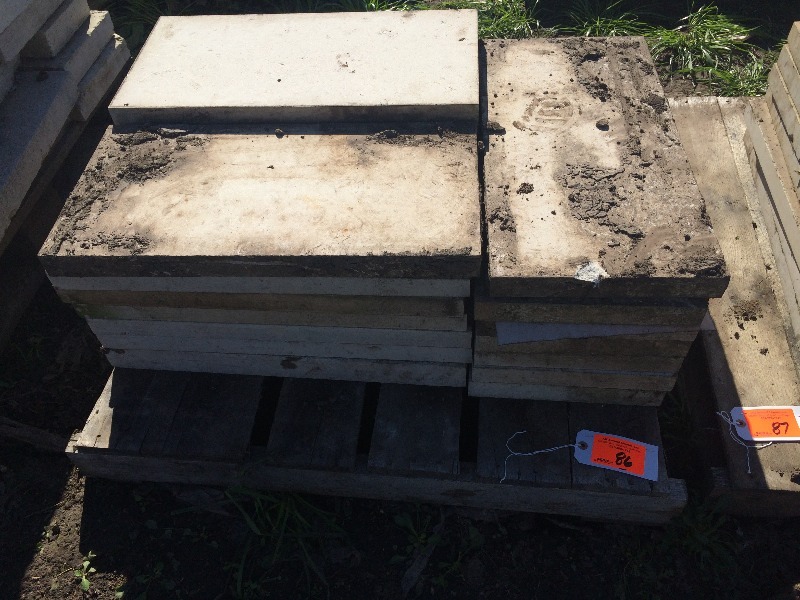 lot 86 image: Pavers, Decretive Stone, Block   24 x 12 x 1.75  lot of 22