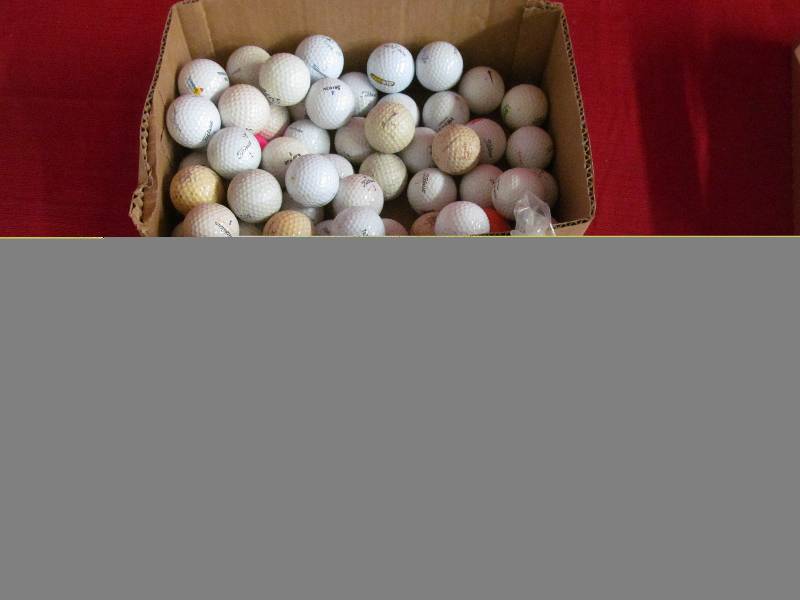 lot 8 image: golf balls