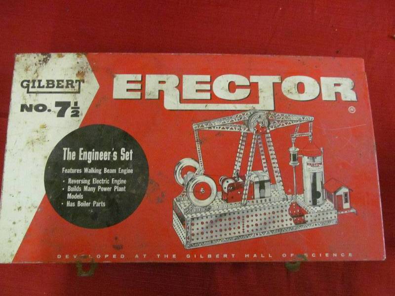 lot 68 image: Erector BoxToy Figures