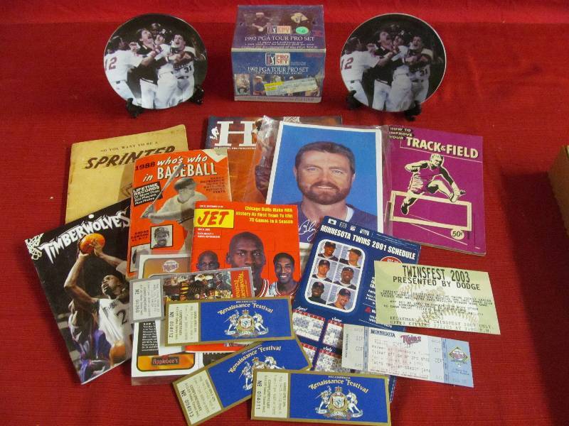 lot 70 image: Sports Memorabilia