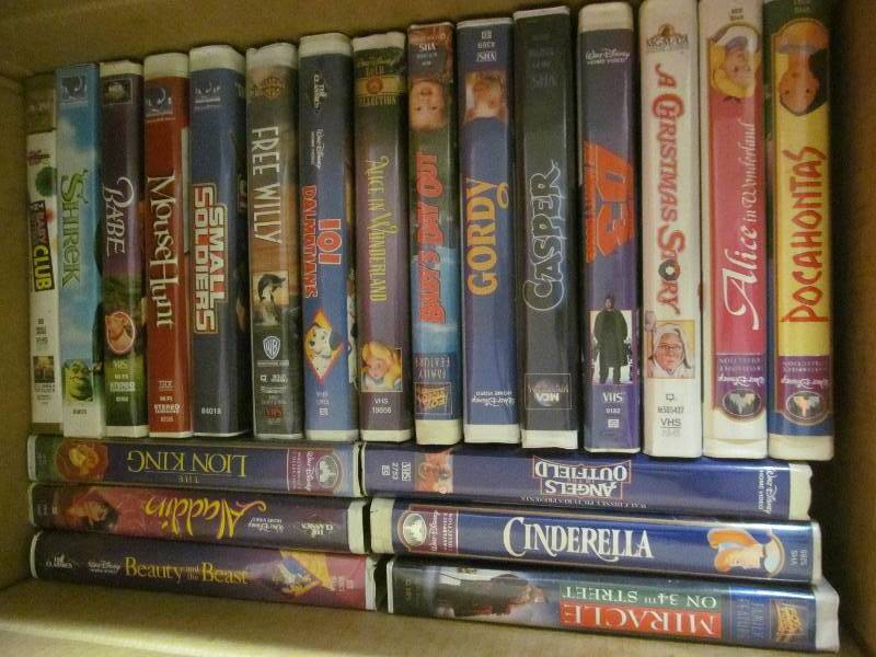 lot 77 image: VHS Movies