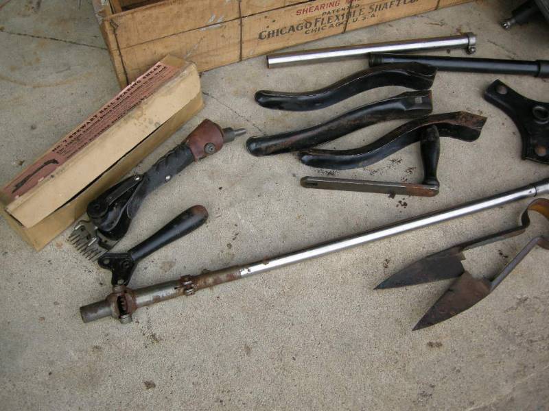 Vintage Stewart Sheep & Goat Shearing Machine Estate Mantiques