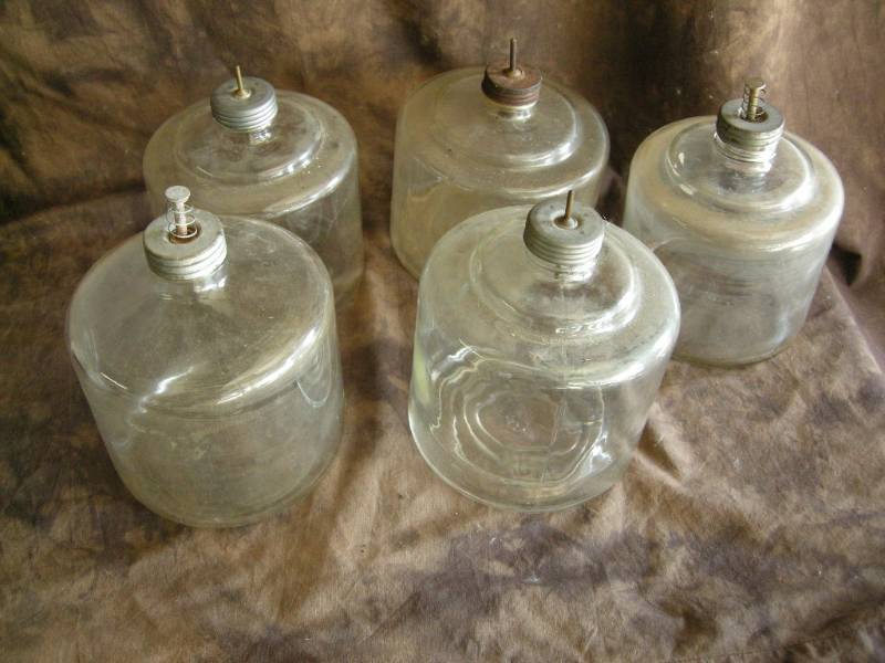 lot 49 image: Vintage Kerosene Containers