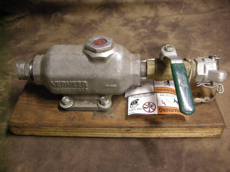 lot 112 image: Vermeer Hammerhead Valve