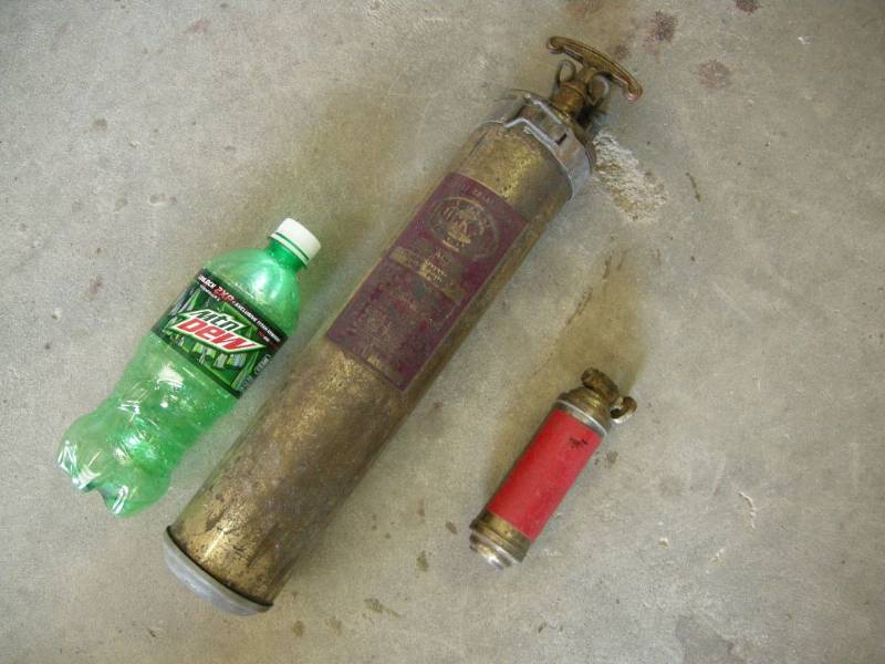 lot 138 image: Antique Fire Extinguishers
