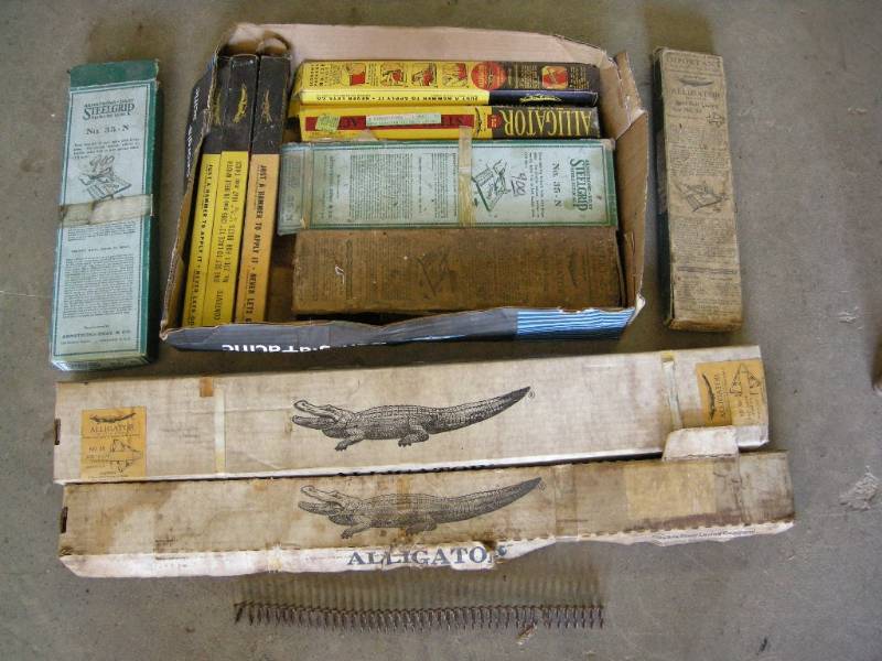 lot 139 image: Group of Vintage Alligator Lacings