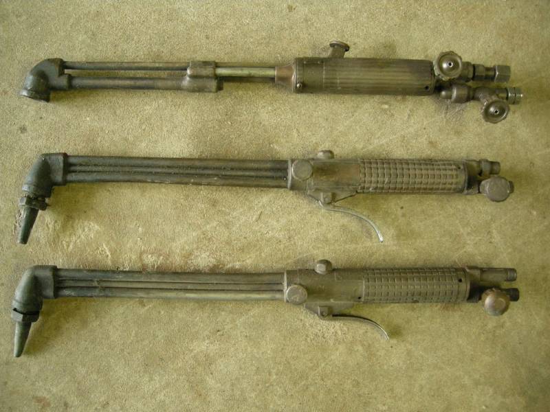 lot 154 image: 3 Vintage Welding Torches
