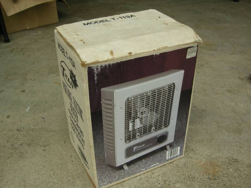 lot 170 image: Portable Electric Heater
