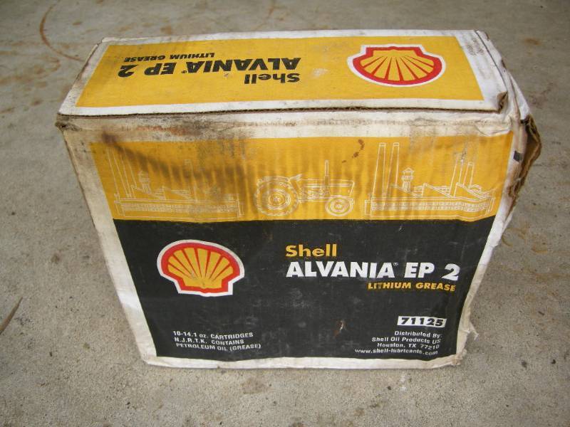 lot 181 image: Shell Lithium Grease