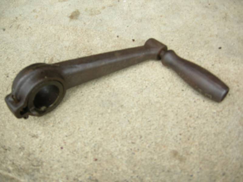 lot 185 image: Antique International Harvester Crank Handle