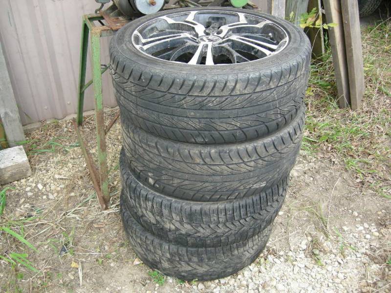4 - 17 Low Profile Tires on Rims