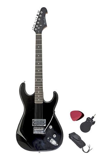 lot 15 image: Spectrum Full Size Electric Guitar with Mini Amp - NEW