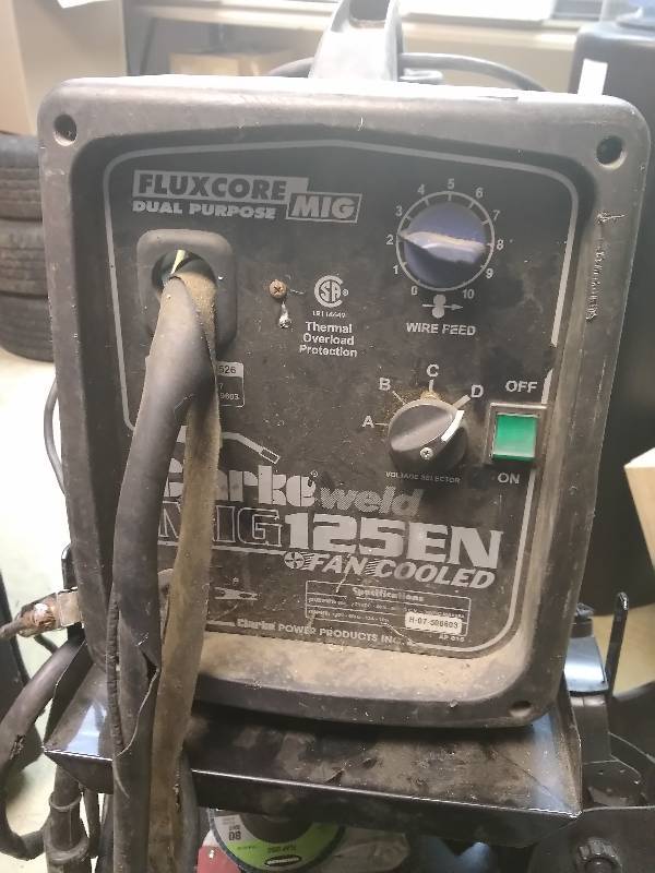 MIG Welder & Welding Helmet