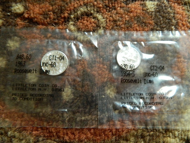 2 Roosevelt Dimes