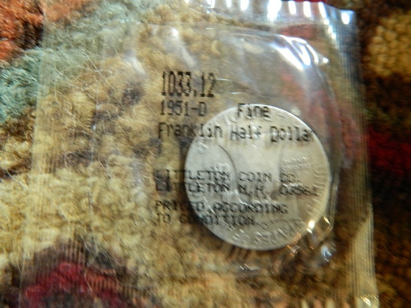 1951-D Franklin Half Dollar