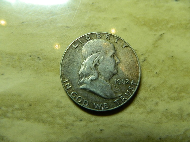 1962 Franklin Liberty Silver Half Dollar
