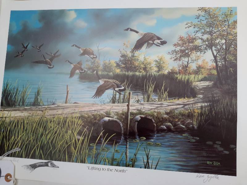 lot 90 image: Commemorative North American Game Bird Series by Ken Zylla..