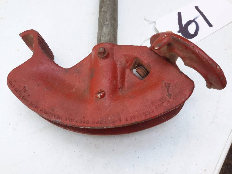 lot 61 image: Vintage Pipe Bender