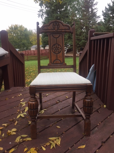 lot 103 image: 5, Dining Room Chairs.  Donaldson Brand