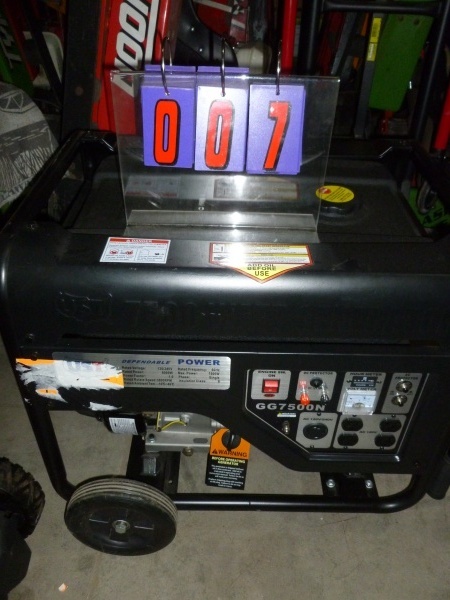 SnS Auctions # 233 Craftsman mower & generator