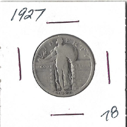 1927 Standing Liberty Quarter