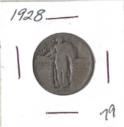 1928 Standing Liberty Quarter
