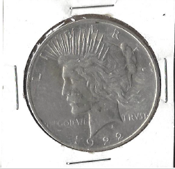 1922-D Peace Dollar