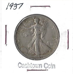 1937 Walking Liberty Half Dollar