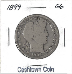 1899 Barber Half Dollar
