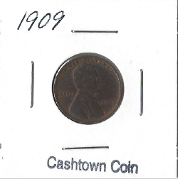 1909 Lincoln Wheat Cent