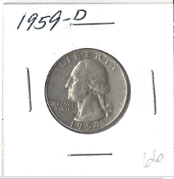 1959-D Washington Quarter